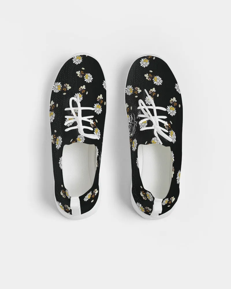 Be Who You Bee Honey Brew  Women's Lace Up Flyknit Shoe