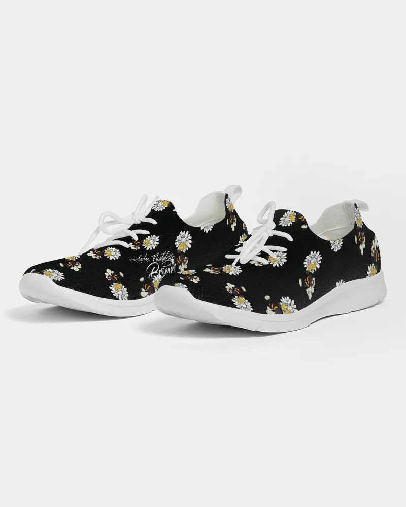 Be Who You Bee Honey Brew  Women's Lace Up Flyknit Shoe