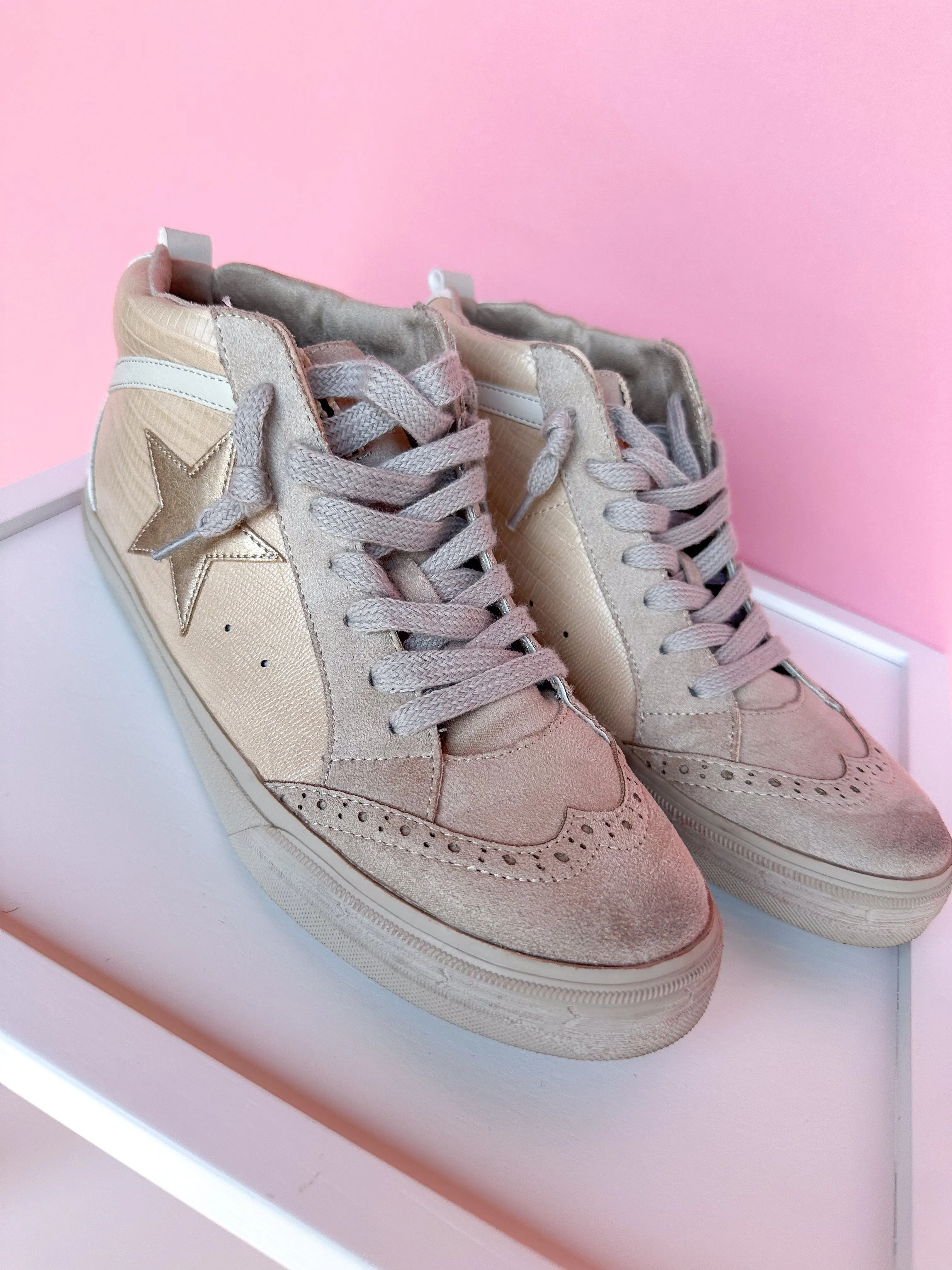 ShuShop | Paulina - Taupe Lizard
